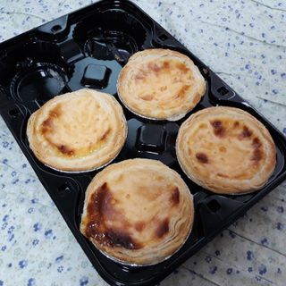 디앙뜨 포르투갈 에그타르트 오리지널 맛+패션후르츠+초콜릿타르트 맛 중 택1 — 4점을 준 리뷰어가 2021년 7월 올린 사용 사진