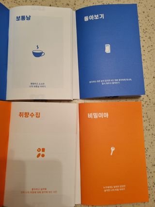 리훈 궁금해 Q&A다이어리 세트 큐엔에이 질문일기 큐앤에이 질문책 QnA — 5점을 준 리뷰어가 2022년 11월 올린 사용 사진