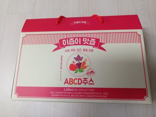 본황칠 이즙이 맛즙 ABC주스 30EA — 5점을 준 리뷰어가 2022년 7월 올린 사용 사진