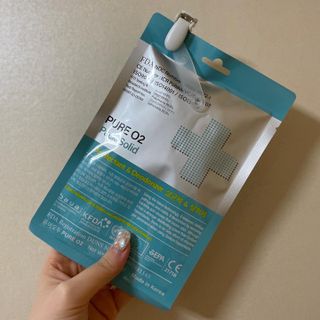 퓨어오투 블루콩 퓨어오투 팩솔리드 — 4.5점을 준 리뷰어가 2022년 7월 올린 사용 사진
