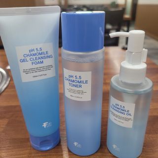 페브유 / FABYOU 페브유 pH5.5 캐모마일 젤 클렌징 폼 + 클렌징 오일 + 토너 3종 세트 — 5점을 준 리뷰어가 2021년 6월 올린 사용 사진