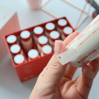 12월 15일 출시, 건강기능식품 브랜드 본리브 나 다운 시작 제품 3종 — 5점을 준 리뷰어가 2021년 2월 올린 사용 사진