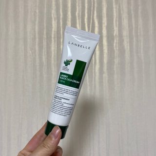 랑벨 랑바이오 블랙 시카 크림 50ml(블랙비 프로폴리스, 시카 4종, 판테놀 10 함유) — 5점을 준 리뷰어가 2022년 6월 올린 사용 사진