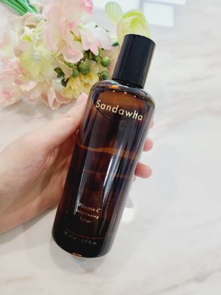 스킨큐어 산다화 비타민c 화이트닝 토너 150ml — 5점을 준 리뷰어가 2022년 2월 올린 사용 사진