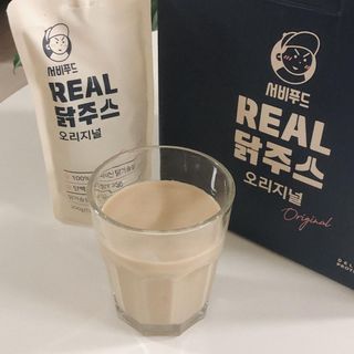 서비푸드 리얼 닭주스 오리지널 200g 1세트 10개입 — 5점을 준 리뷰어가 2022년 1월 올린 사용 사진
