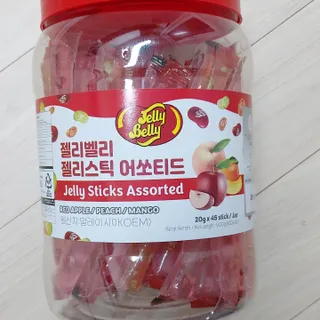 젤리벨리 젤리스틱 어쏘티드 900g — 5점을 준 리뷰어가 2022년 9월 올린 사용 사진