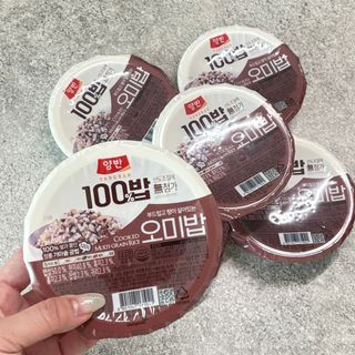 [구매평]양반 동원 양반 100밥 오미밥, 130g, 12개 — 5점을 준 리뷰어가 2025년 5월 올린 사용 사진