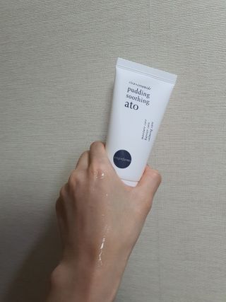냉장고에 넣어요, 붉은 트러블 피부 다음날 진정되요 [버진팜스 푸딩수딩아토] — 5점을 준 리뷰어가 2021년 1월 올린 사용 사진