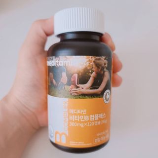 메디타민 비타민B 컴플렉스 — 5점을 준 리뷰어가 2021년 11월 올린 사용 사진
