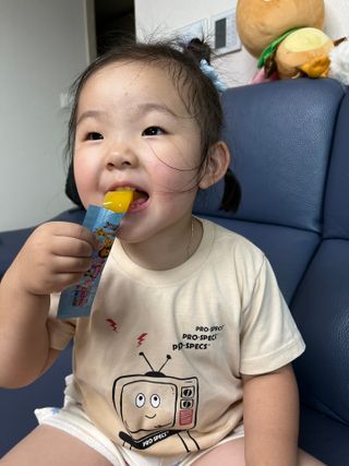 다나음 셀렌에 빠진 아연면역젤리 열대과일맛+사과맛 — 5점을 준 리뷰어가 2023년 8월 올린 사용 사진