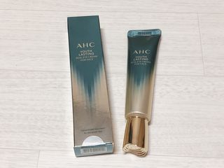 [NEW 탄력유턴 아이크림] AHC 유스 래스팅 리얼 아이크림 포 페이스 — 4.5점을 준 리뷰어가 2021년 2월 올린 사용 사진