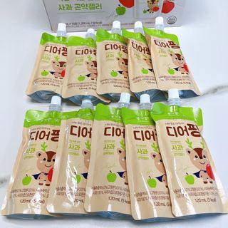 [몸엔용] 우리 아이 건강간식, 달콤한 녹용곤약젤리 디어팡 4종 — 5점을 준 리뷰어가 2022년 4월 올린 사용 사진