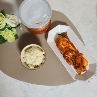 셰프애찬 알배기 겉절이 김치 1kg — 5점을 준 리뷰어가 2022년 9월 올린 사용 사진