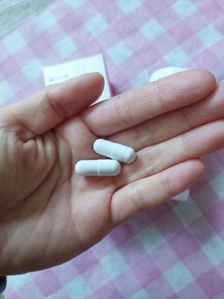 프리마인 성큼다가온 봄, 이너뷰티를 챙겨야 피부도 화사하게, 컨디션도 활기차게. 흡수율을 높인 고효율 비타민. — 5점을 준 리뷰어가 2022년 4월 올린 사용 사진