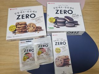 ZERO (초콜릿 칩 쿠키, 카카오 케이크, 후르츠 젤리, 아이스 콜라, 아이스 초코바) — 4.5점을 준 리뷰어가 2022년 6월 올린 사용 사진