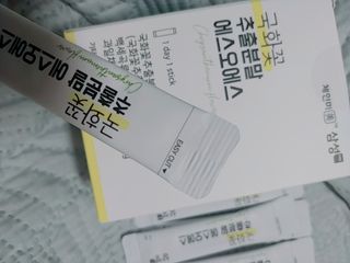 체인미 국화꽃 추출분말 에스오에스 곡류효소 과일채소 17종 혼합 분말 스틱 — 5점을 준 리뷰어가 2021년 12월 올린 사용 사진