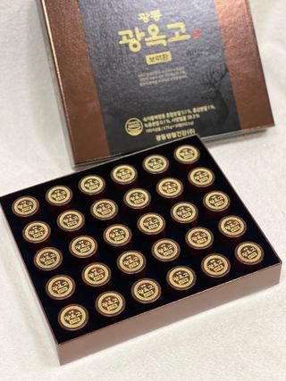 광동생활건강 프리 미션 [광동] 광옥고 보력환 (3.75 g x 30환) — 5점을 준 리뷰어가 2025년 7월 올린 사용 사진