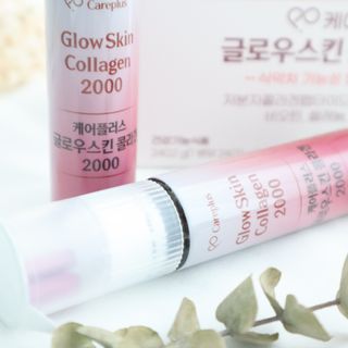 [경남제약헬스케어] 케어플러스 글로우스킨 콜라겐 2000 1박스(10일분) / 피부기능성 이중제형 마시는콜라겐 — 5점을 준 리뷰어가 2024년 7월 올린 사용 사진