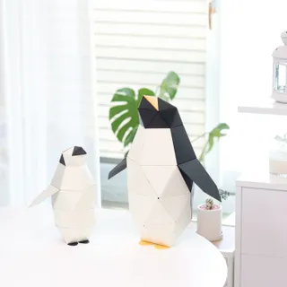 [폴리곤즈] 허들린 패밀리 DIY 블록 세트 (허들린 펭귄 블록+미니허들린 펭귄 블록) — 5점을 준 리뷰어가 2022년 4월 올린 사용 사진