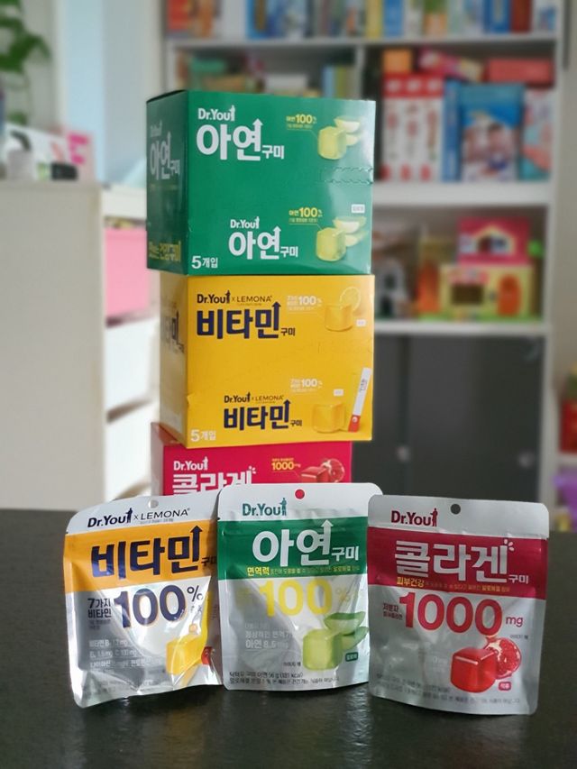 닥터유 콜라겐 비타민 아연 구미 리뷰 사진