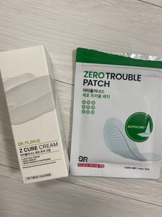 닥터플리너스 제트 큐어 크림 30ml + 제로 트러블 패치 9EA — 5점을 준 리뷰어가 2022년 3월 올린 사용 사진