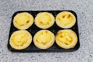 디앙뜨 포르투갈 에그타르트 오리지널 맛+패션후르츠+초콜릿타르트 맛 중 택1 — 5점을 준 리뷰어가 2021년 7월 올린 사용 사진