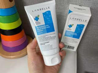 랑벨 수퍼내츄럴 아쿠아 수딩 크림 100ml — 5점을 준 리뷰어가 2022년 4월 올린 사용 사진