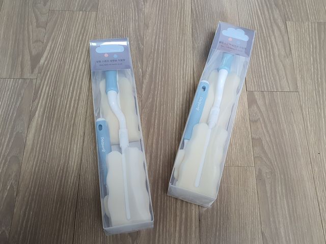달퐁스폰지젖병솔리필형3pcs 리뷰 사진