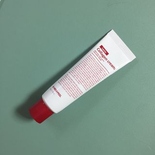 메디필 레드 락토 콜라겐 크림 — 5점을 준 리뷰어가 2021년 1월 올린 사용 사진