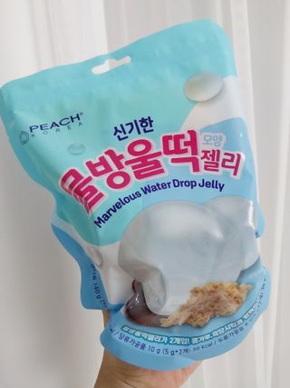 (주) 피치코리아 신기한 물방울떡 젤리 x2개입 — 4점을 준 리뷰어가 2023년 5월 올린 사용 사진