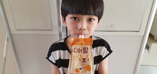 [몸엔용] 우리 아이 건강간식, 달콤한 녹용곤약젤리 디어팡 4종 — 5점을 준 리뷰어가 2021년 8월 올린 사용 사진