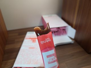 인디닥터 면역 생생 핑크 이뮨 젤리 + 타이탄 BCAA 프로틴 젤리스틱 — 5점을 준 리뷰어가 2022년 3월 올린 사용 사진
