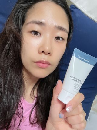 더마포레스트 마데카소사이드 리페어 크림 / 캐비아추출물 병풀추출물 시카케어 미백 주름개선 — 5점을 준 리뷰어가 2021년 7월 올린 사용 사진