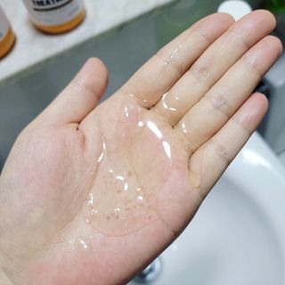 썸헤어 / SUMHAIR 썸헤어 실크 볼륨 샴푸+트리트먼트 프룻자스민티 — 5점을 준 리뷰어가 2021년 7월 올린 사용 사진