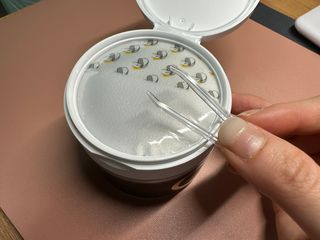 산다화 비타민씨 화이트닝 토너 패드 — 4점을 준 리뷰어가 2023년 5월 올린 사용 사진