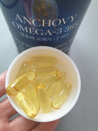 서울약사신협 Finepick_오메가365_1020mg x 365캡슐 — 5점을 준 리뷰어가 2021년 4월 올린 사용 사진