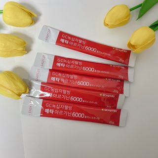 메타아르기닌 GC녹십자웰빙 메타 아르기닌 6000 플러스 오르니틴 — 5점을 준 리뷰어가 2022년 6월 올린 사용 사진