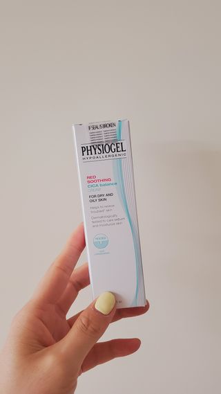 피지오겔 레드수딩 시카밸런스 크림 50ml — 5점을 준 리뷰어가 2022년 4월 올린 사용 사진