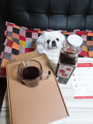 [바이윙클] 페르시아 유기농 석류 착즙주스 750ml 2병 + 선물박스 세트 — 5점을 준 리뷰어가 2022년 3월 올린 사용 사진