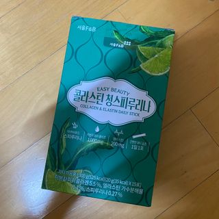 서울에프엔비 콜라스틴 3종 뷰티젤리스틱 45입 [ABC핏 15입 /  석류핏 15입 / 청스피루리나 15입] — 4.5점을 준 리뷰어가 2021년 8월 올린 사용 사진