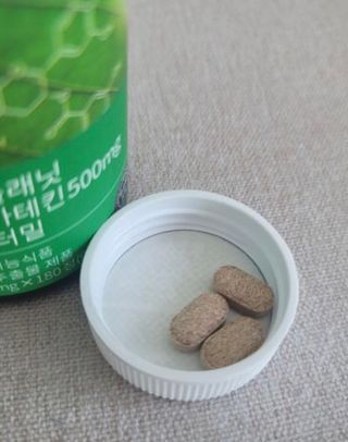 슬림플래닛 녹차카테킨 500mg 애프터밀 — 4점을 준 리뷰어가 2021년 3월 올린 사용 사진