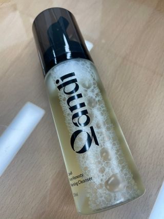 헤어플러스 콴디 아침세안제 폼클렌징 퓨어 어니스티 모닝클렌저 — 3.5점을 준 리뷰어가 2021년 3월 올린 사용 사진