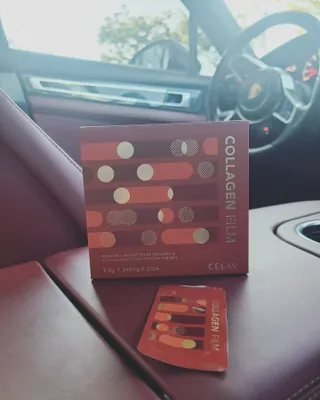 프리마인 귀족의 콜라겐, 92배 흡수율. 럭셔리 프리미엄 CH.V콜라겐필름 30매 — 5점을 준 리뷰어가 2021년 9월 올린 사용 사진