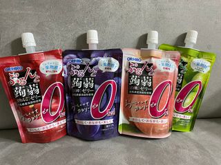 ORIHIRO 오리히로 곤약젤리 제로칼로리 130g 4종 4팩(맛별로 1팩씩) — 4.5점을 준 리뷰어가 2023년 1월 올린 사용 사진
