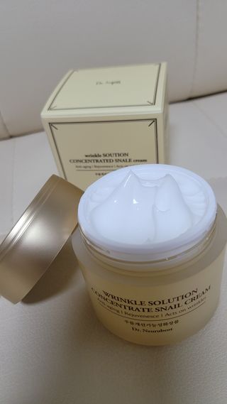Dr.느루벗 느루벗 링클 솔루션 콘센트레이트 스네일 탄력 달팽이 크림 80g — 5점을 준 리뷰어가 2021년 2월 올린 사용 사진