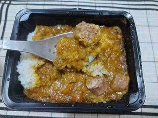 브라잇벨리 식물성 미트볼과 일본식카레의 만남, 플랜트볼 카레라이스 — 4.5점을 준 리뷰어가 2022년 9월 올린 사용 사진