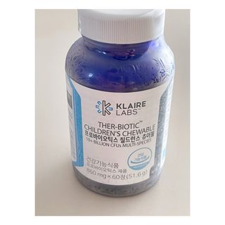 [Dr.PNT] 닥터피엔티 프로바이오틱스 칠드런스 츄어블 / 2개월분 — 4.5점을 준 리뷰어가 2023년 1월 올린 사용 사진