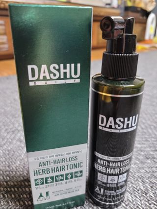 다슈코리아 다슈 데일리 안티 헤어로스 허브 헤어토닉 150ml — 5점을 준 리뷰어가 2021년 1월 올린 사용 사진