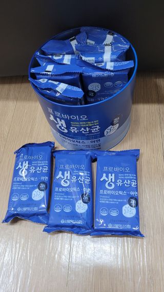 서울약사신협_프로바이오생유산균_2.5G x 100포 — 4점을 준 리뷰어가 2021년 2월 올린 사용 사진