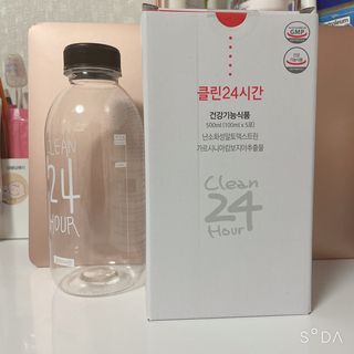 클린24시간 1BOX(5포) + 전용보틀(500ml) — 4.5점을 준 리뷰어가 2023년 8월 올린 사용 사진